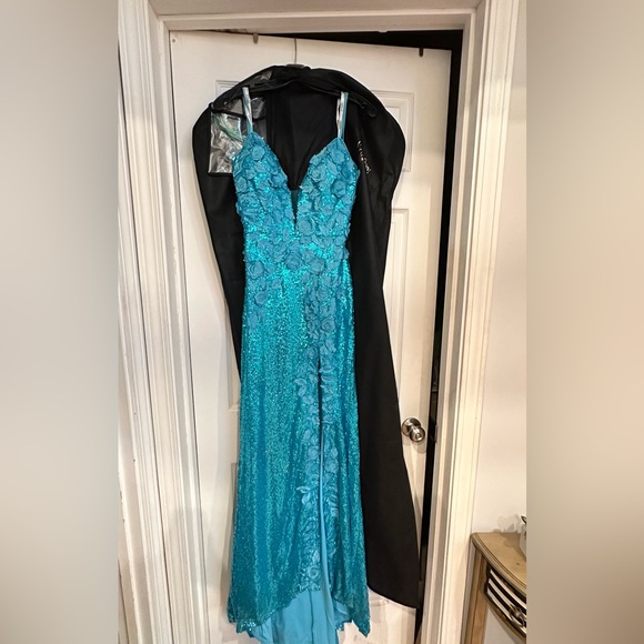 jennifer connelly blue dress Jovani 45850 – Mia Bella The Label main image 1